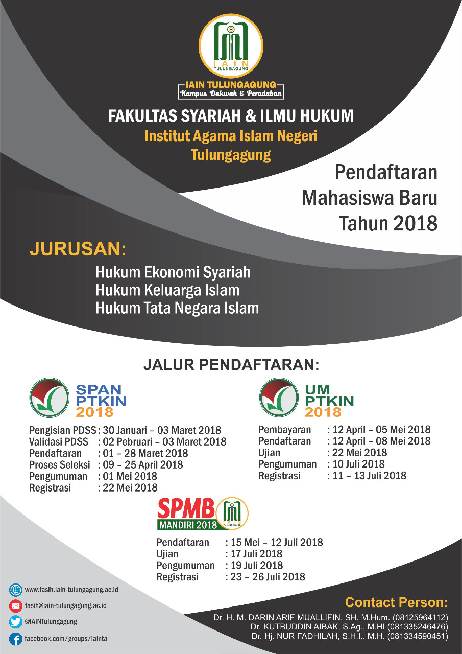 PENDAFTARAN MAHASISWA BARU 2018