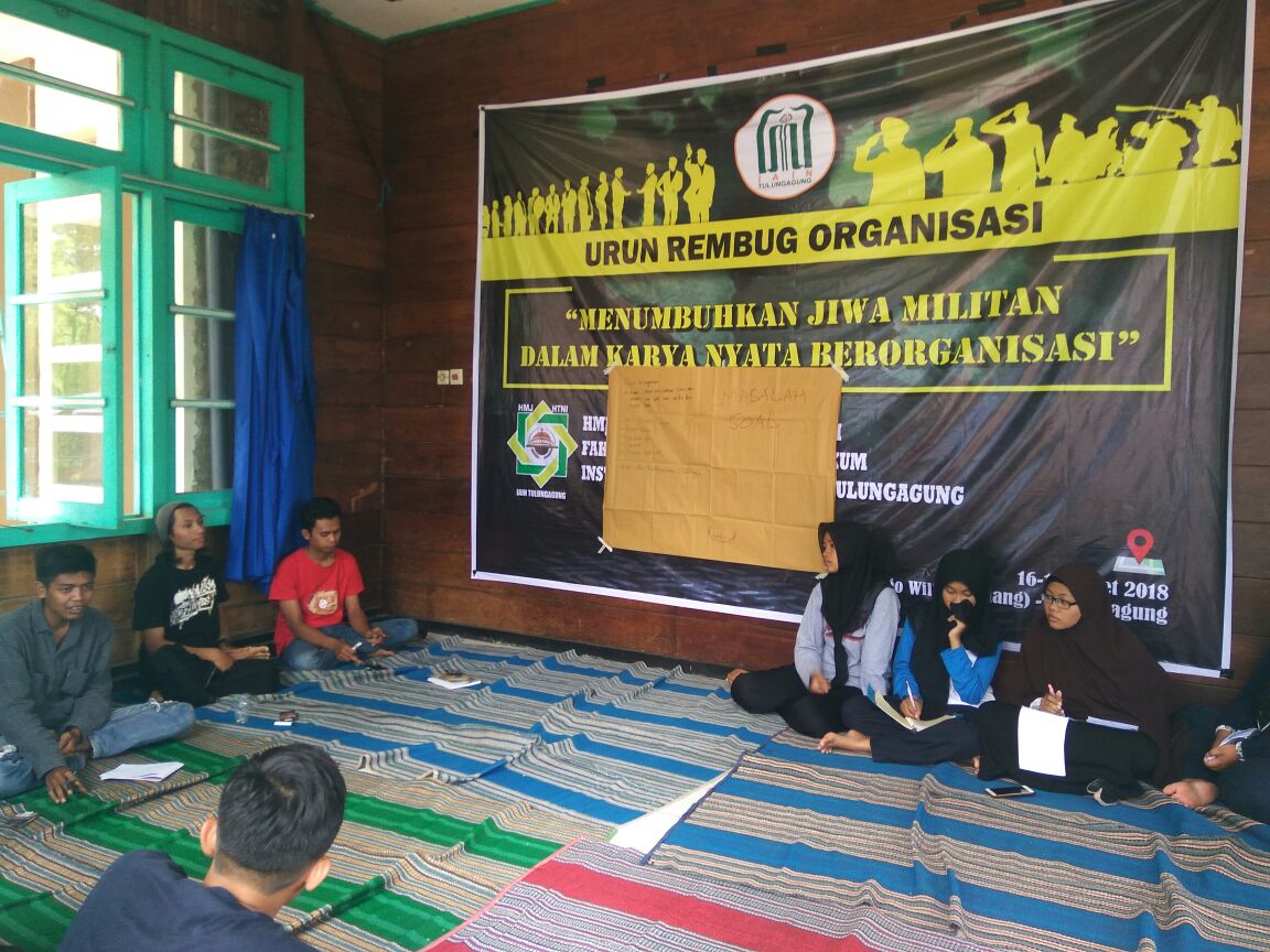 KEGIATAN URUN REMBUG ORGANISASI