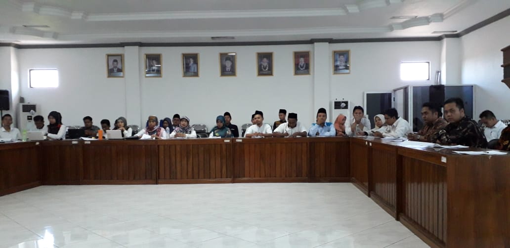 Workshop Dewan Pengawas Syari’ah  Fakultas Syari’ah dan Ilmu Hukum Tahun 2018