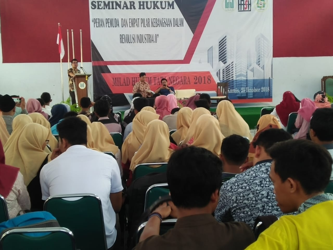 Pogram Studi Hukum Tata Negara Fakultas Syariah dan Ilmu Hukum gelar Seminar 4 pilar kebangsaan sebagai puncak Milad Hukum Tata Negara