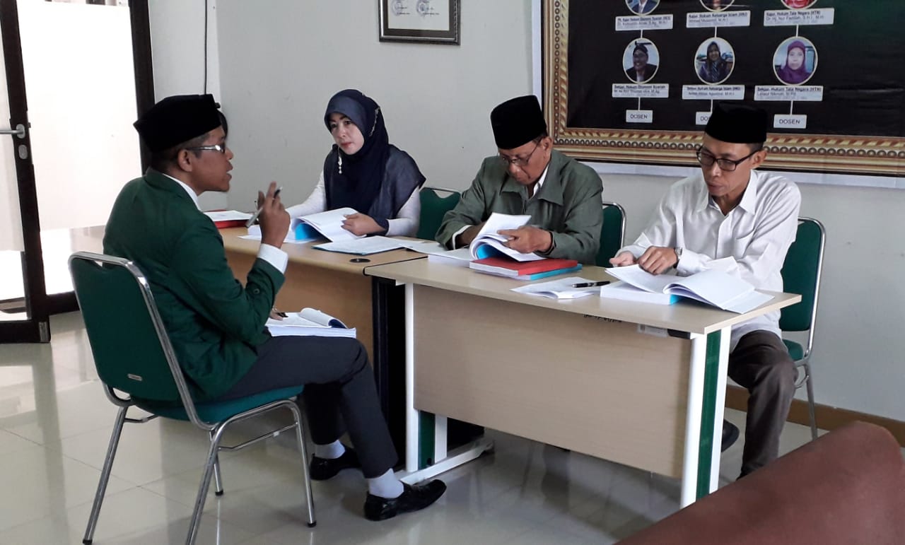 FASIH MENYELENGGARAKAN UJIAN SKRIPSI GELOMBANG 1 SEMESTER GANJIL 2018/2019