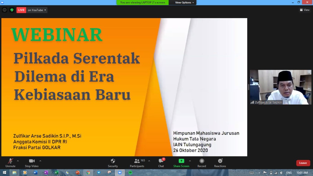 HMJ HTN HADIRKAN ANGGOTA DEWAN PADA PUNCAK PERINGATAN ULANG TAHUN KELIMA