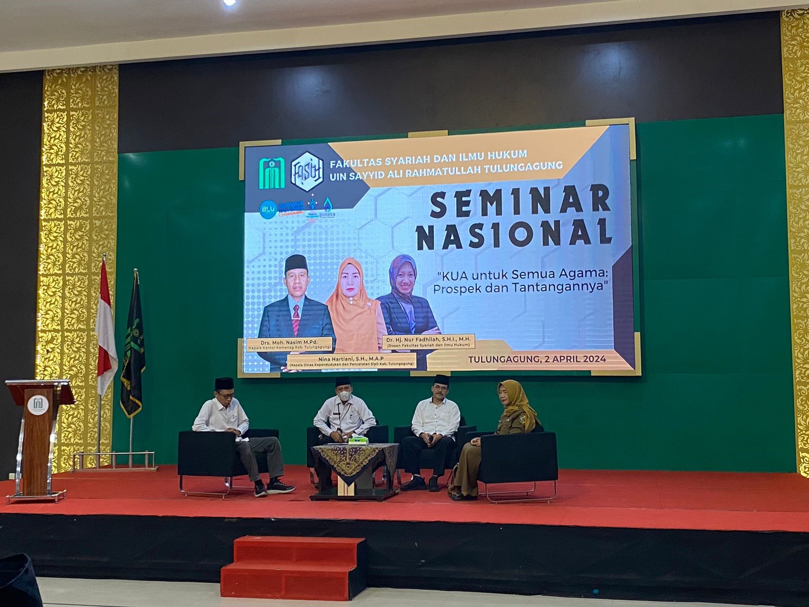 SEMINAR NASIONAL: TANTANGAN DAN PROSPEK KUA UNTUK SEMUA AGAMA DI INDONESIA