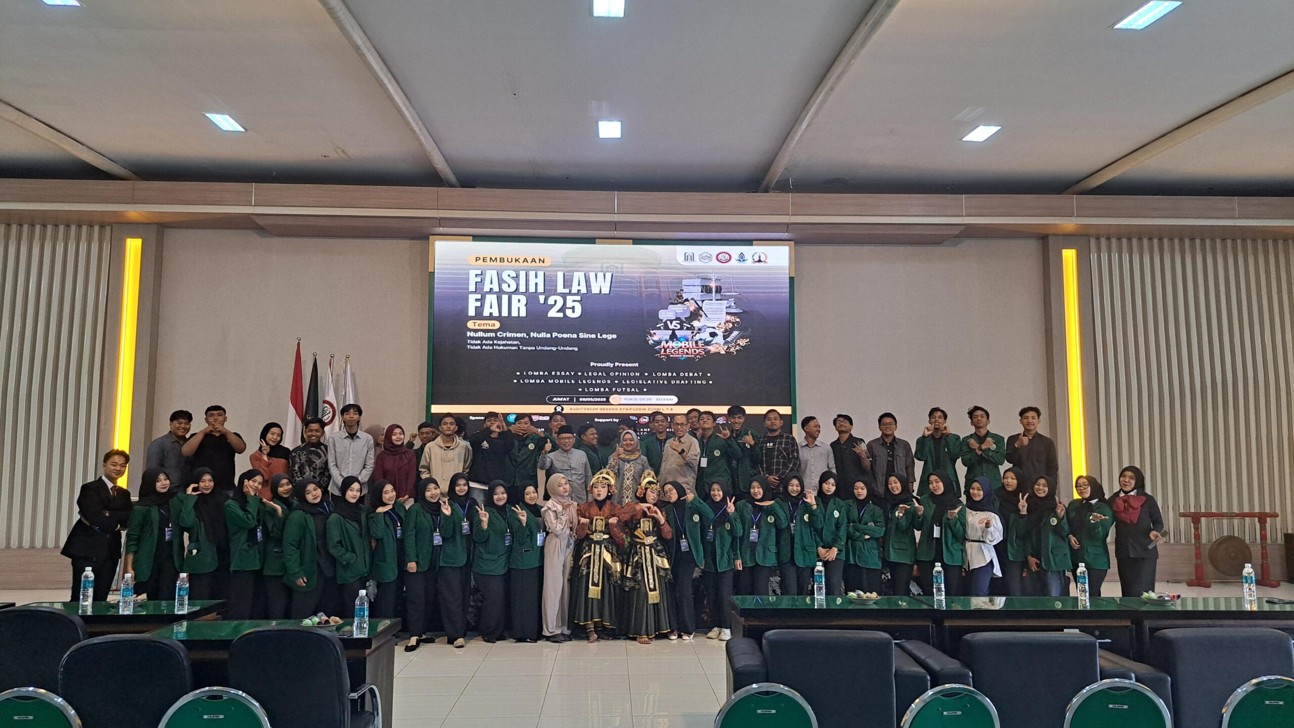Pembukaan Fasih Law Fair 2025: Meriahkan Semangat Kompetisi dan Kreativitas