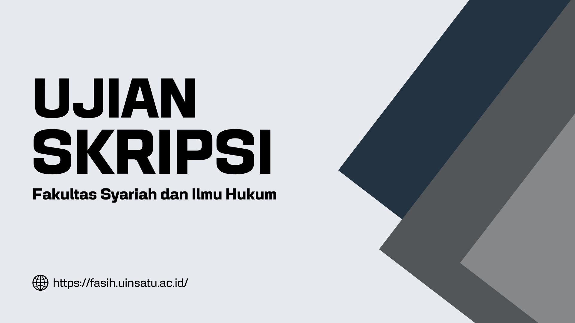 JADWAL UJIAN SKRIPSI GEL IV GENAP 2024-2025
