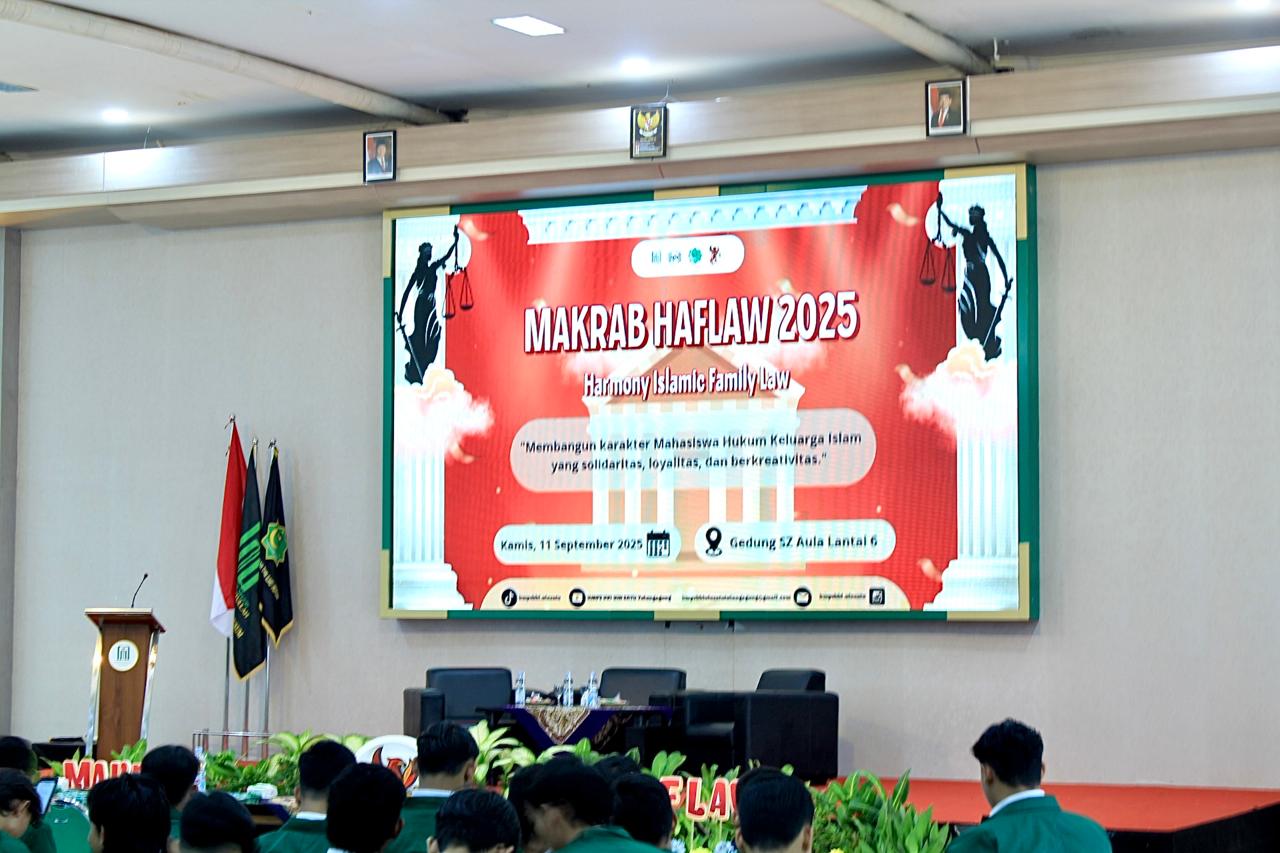 Makrab HAFLAW 2025: Membangun Karakter Mahasiswa Hukum Keluarga Islam yang Solidaritas, Loyalitas, dan Berkreativitas