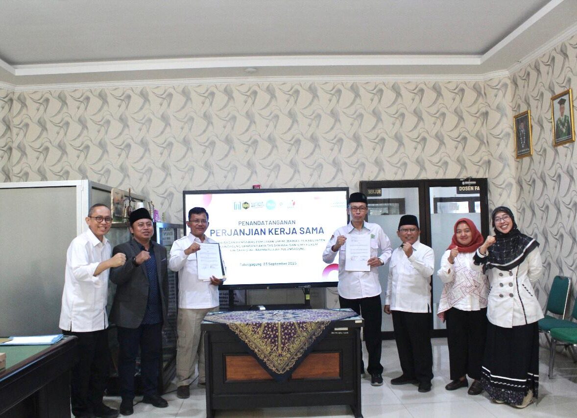 Perkuat Literasi Kepemiluan, FASIH UIN Sayyid Ali Rahmatullah Tulungagung Jalin Kerja Sama dengan Bawaslu Tulungagung