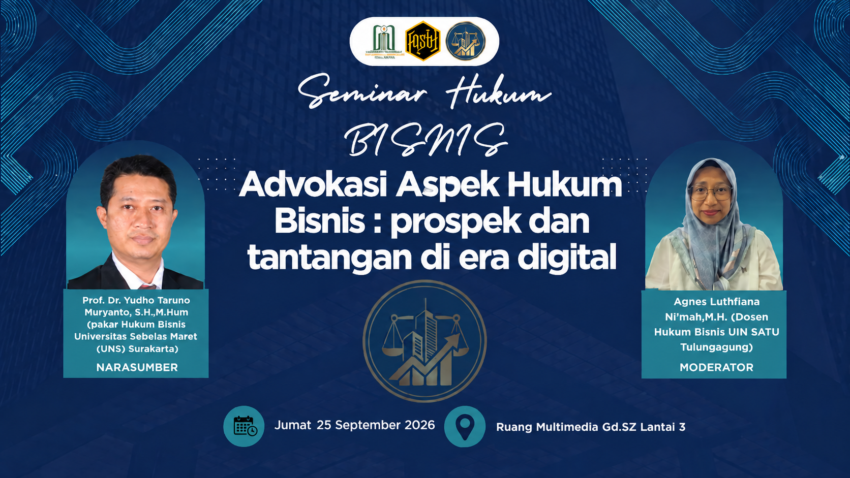 Menavigasi Lanskap Digital: Refleksi dan Catatan Penting dari Seminar Advokasi Hukum Bisnis di Era Digital