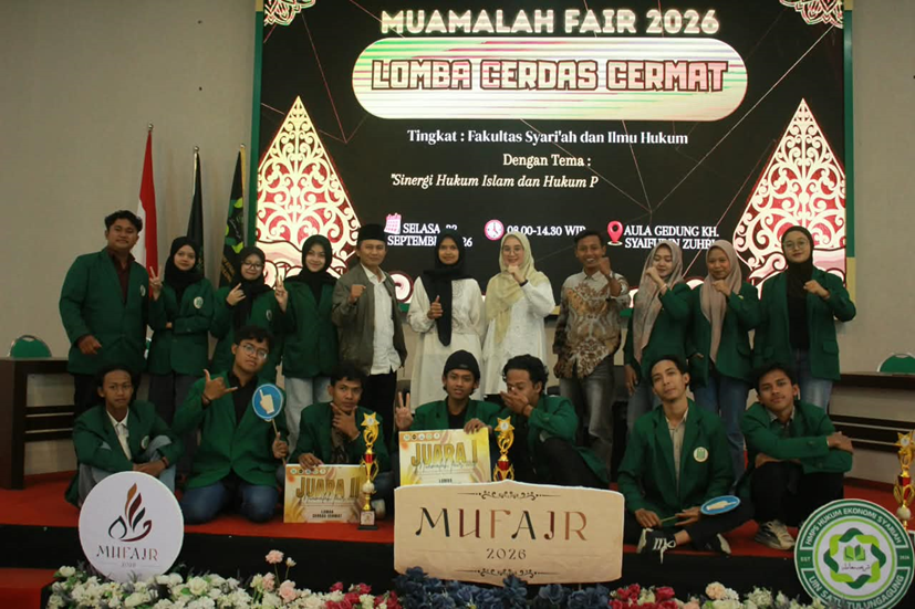 Lomba Cerdas Cermat Muamalah Fair 2026: Sinergi Hukum Islam dan Hukum Positif Sebagai Pilar Pembangunan Hukum Nasional yang Berkeadilan